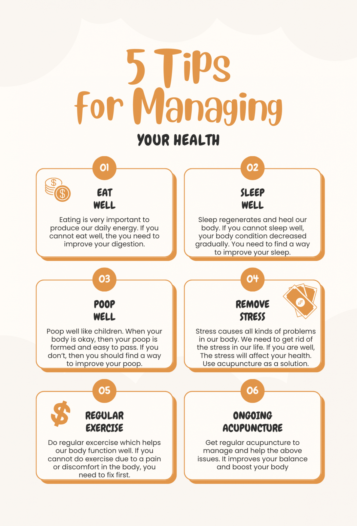 5 Tips for Managing your health